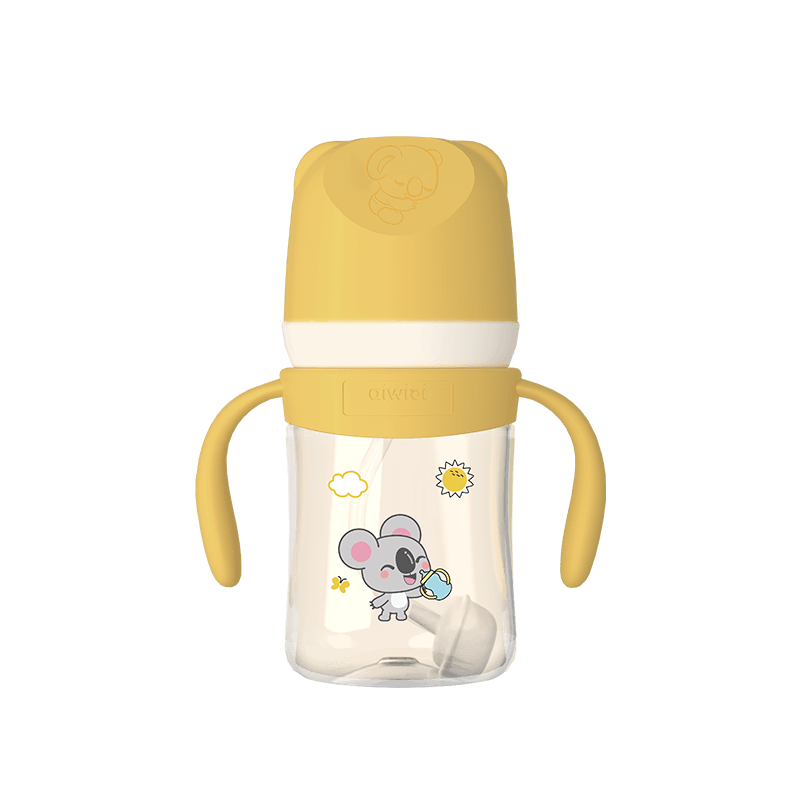 Tritan Shatter-Resist Lightweight Feeding Bottle 180ml Yellow